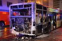 Stadtbus fing Feuer Koeln Muelheim Frankfurterstr Wiener Platz P080